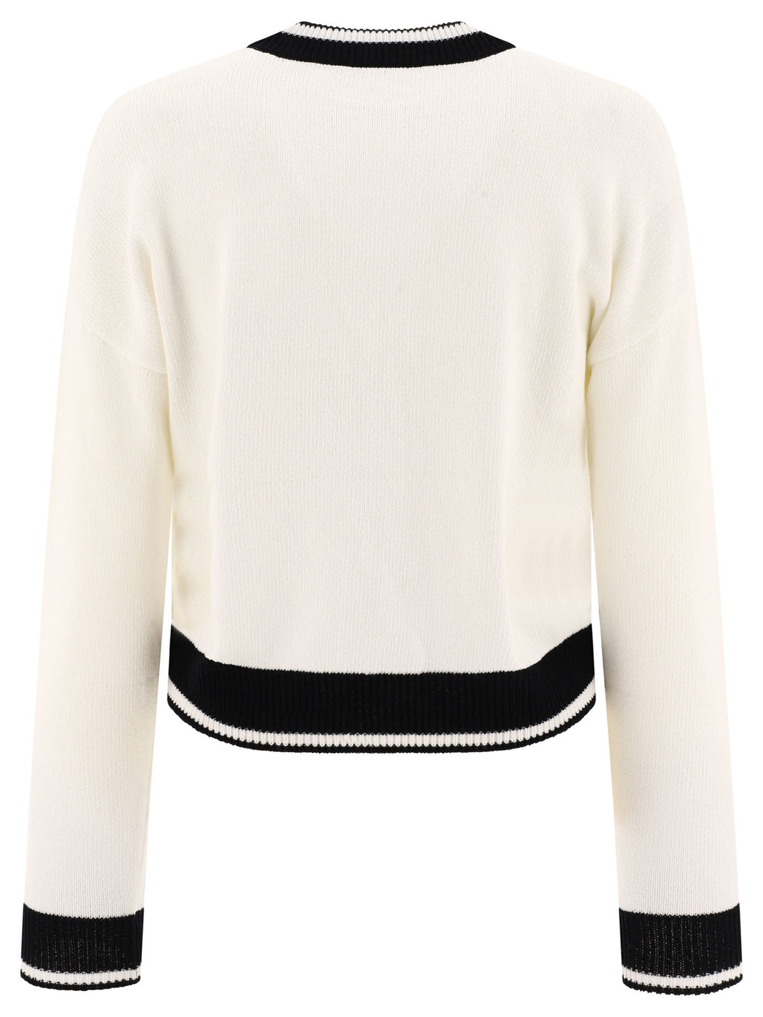 Balmain Signature Knitwear Bianco