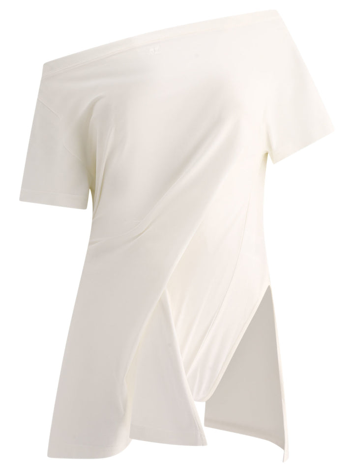 Boat-Neck Mini Dress Abiti Bianco