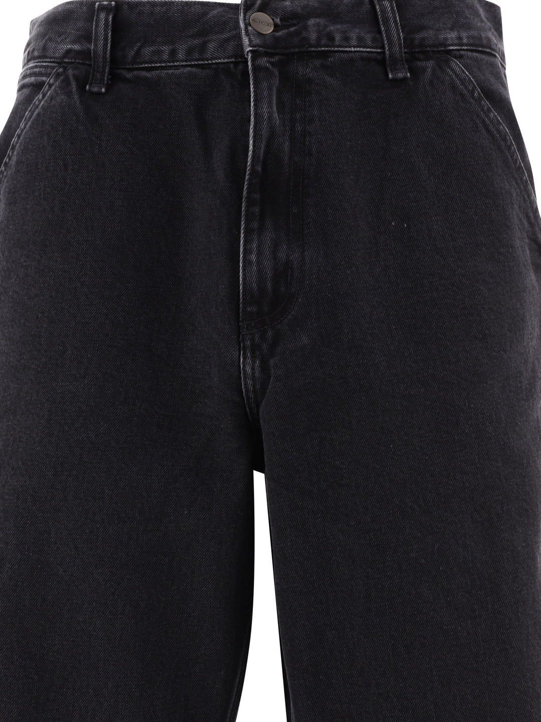 Single Knee Trousers Nero