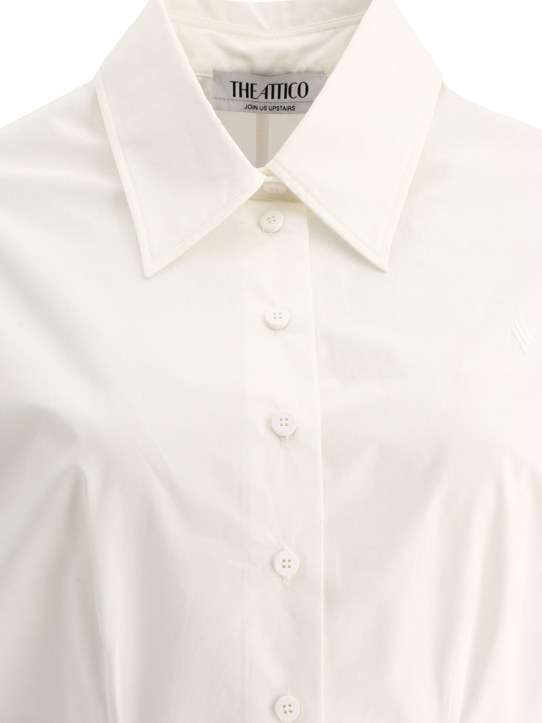 Asymmetric Shirt Shirts Bianco