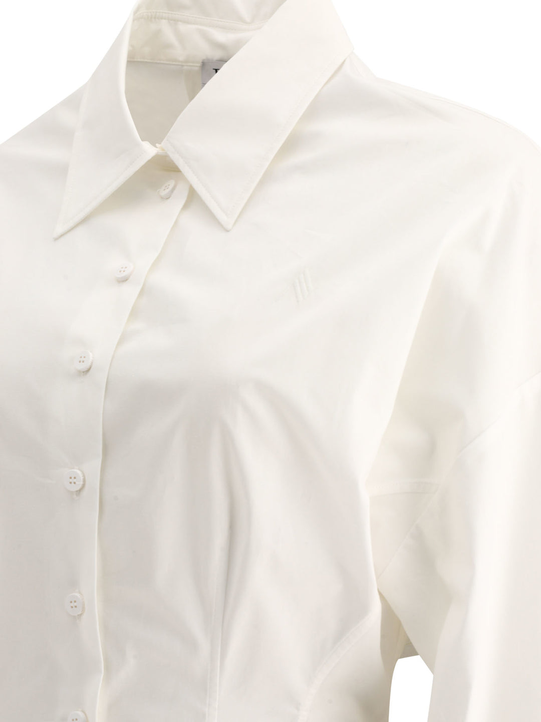 Asymmetric Shirt Shirts Bianco