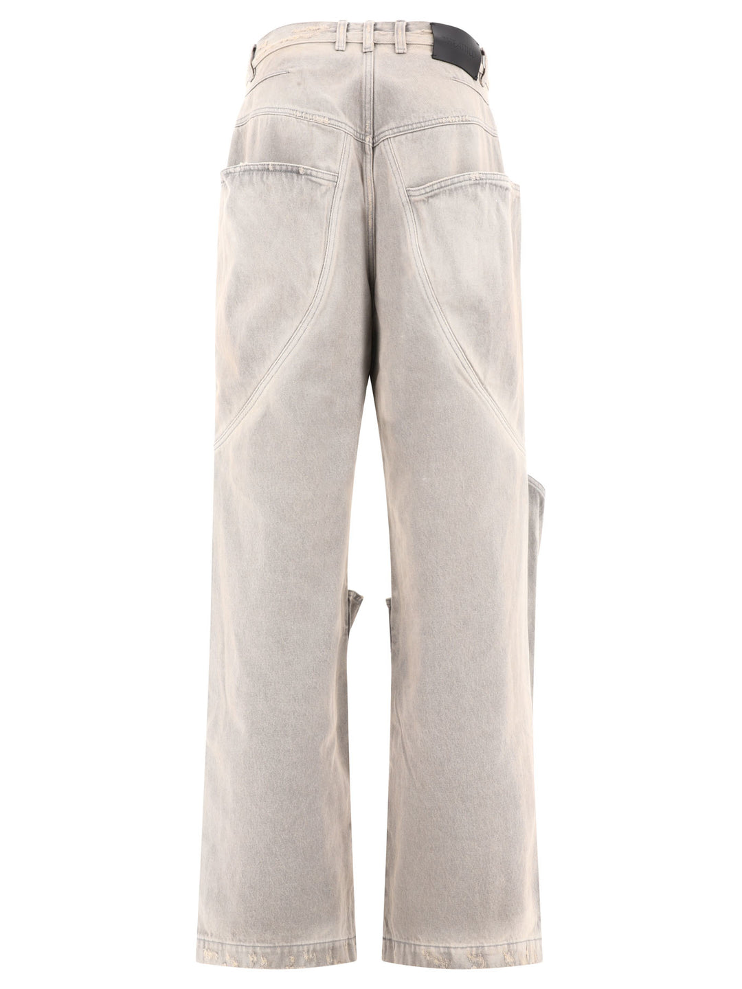 Wide Leg Jeans Grey