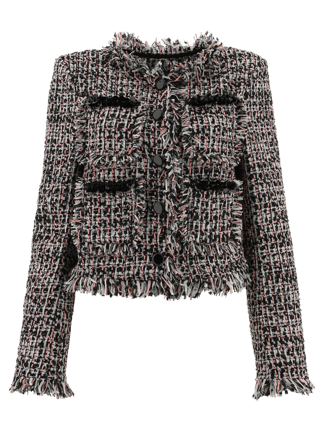 Bouclé Jacket Giacche Nero