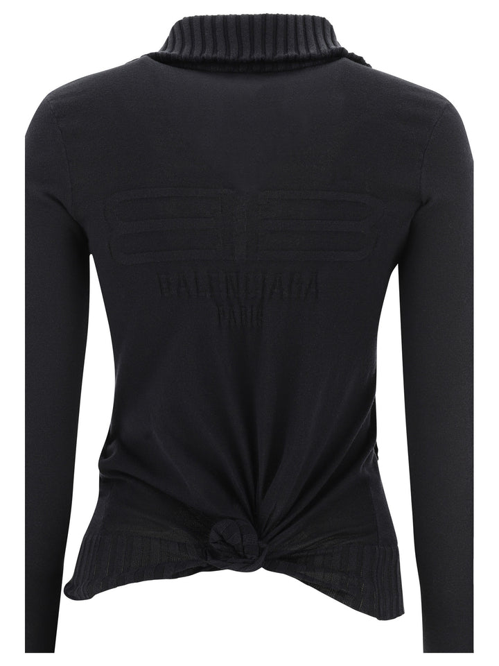 Knotted Bb Paris Icon Knitwear Nero