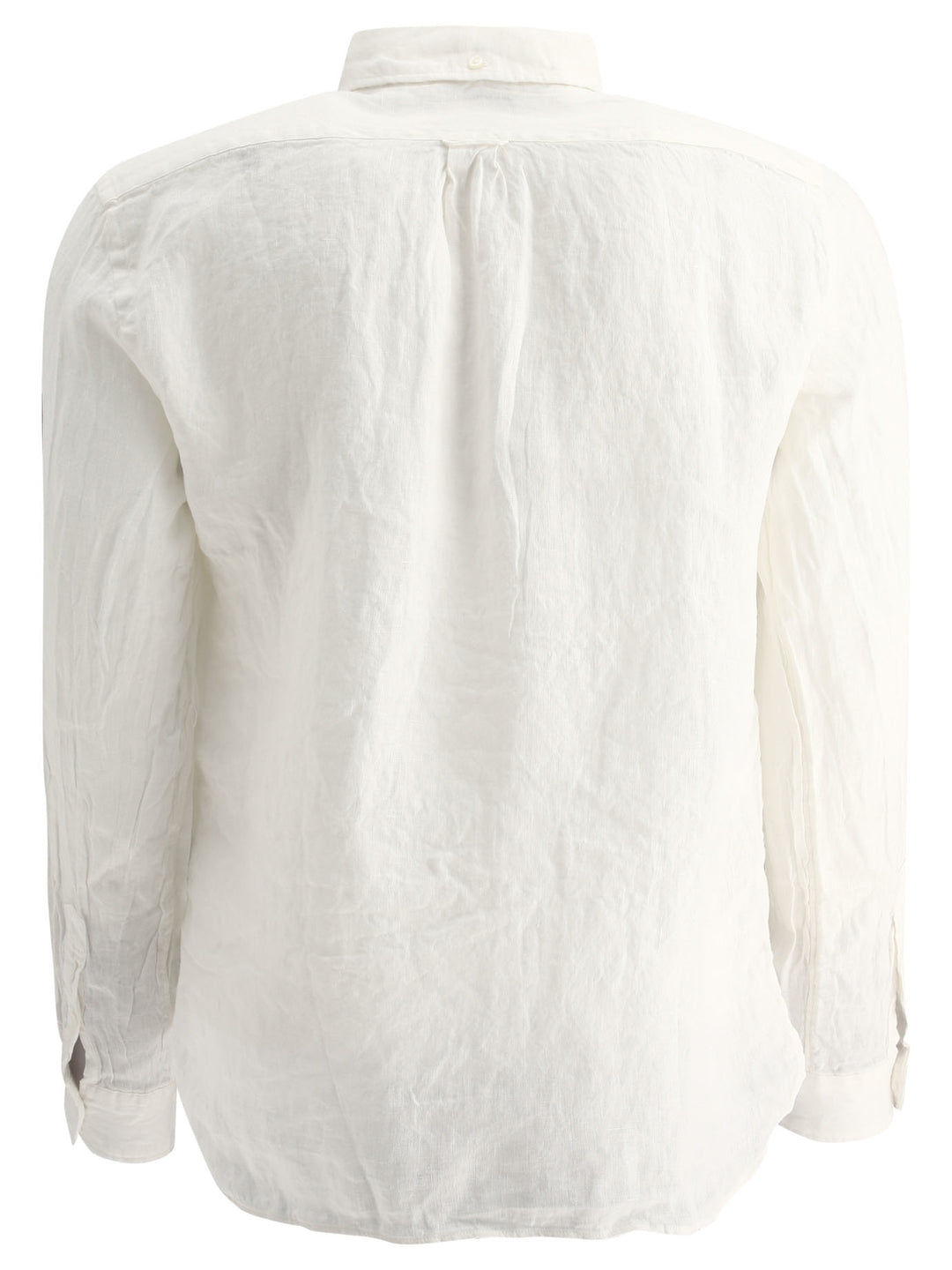 Oxford Linen Shirt Shirts Bianco