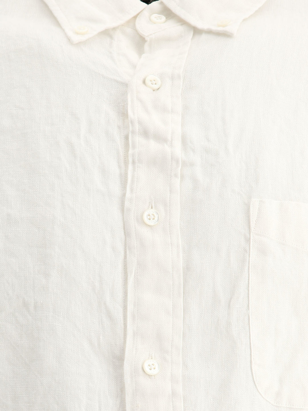 Oxford Linen Shirt Shirts Bianco