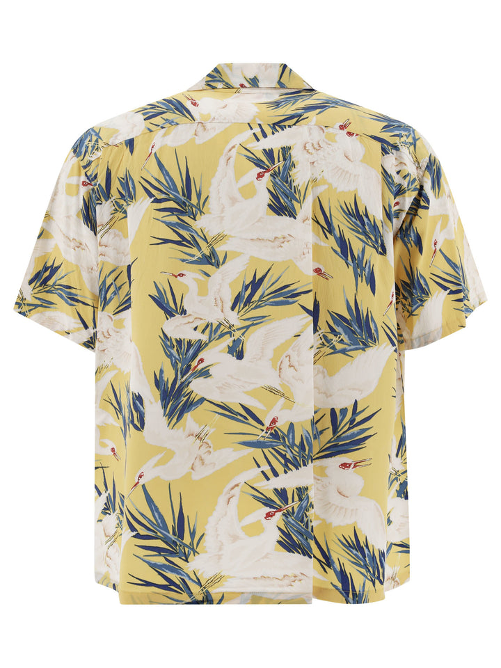 White Egret Shirts Giallo