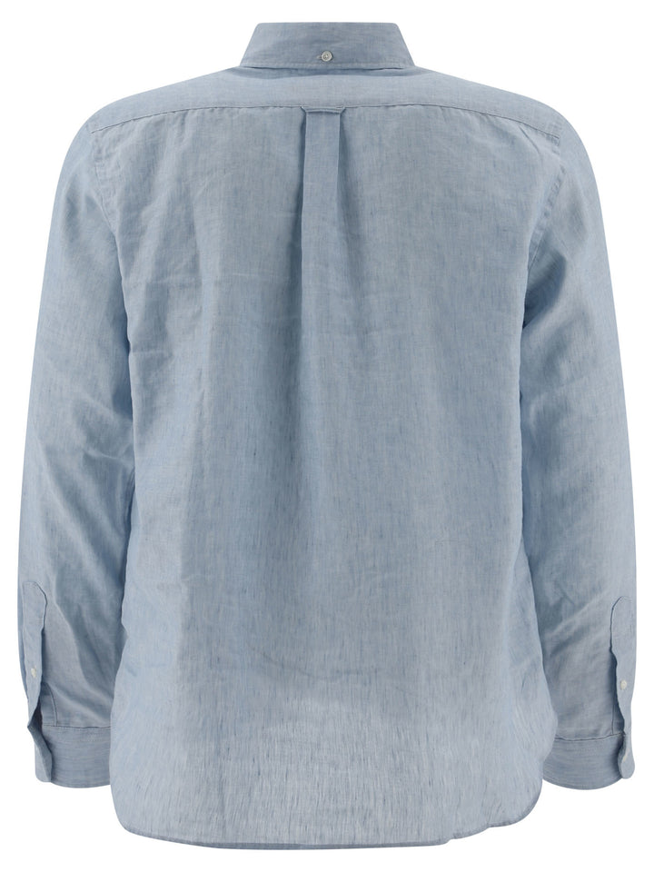 Linen Shirt With Chest Pocket Shirts Celeste