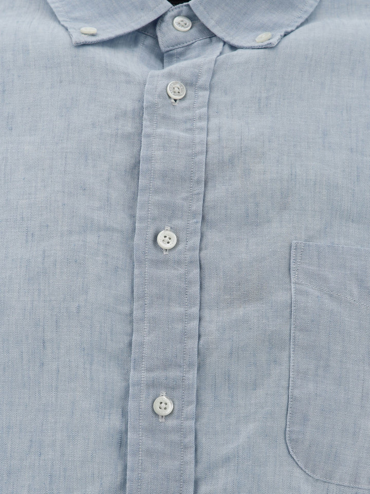 Linen Shirt With Chest Pocket Shirts Celeste