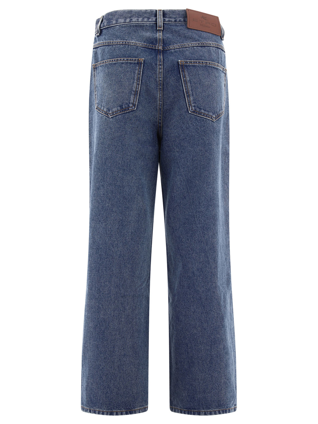 Wide-Leg Jeans Celeste