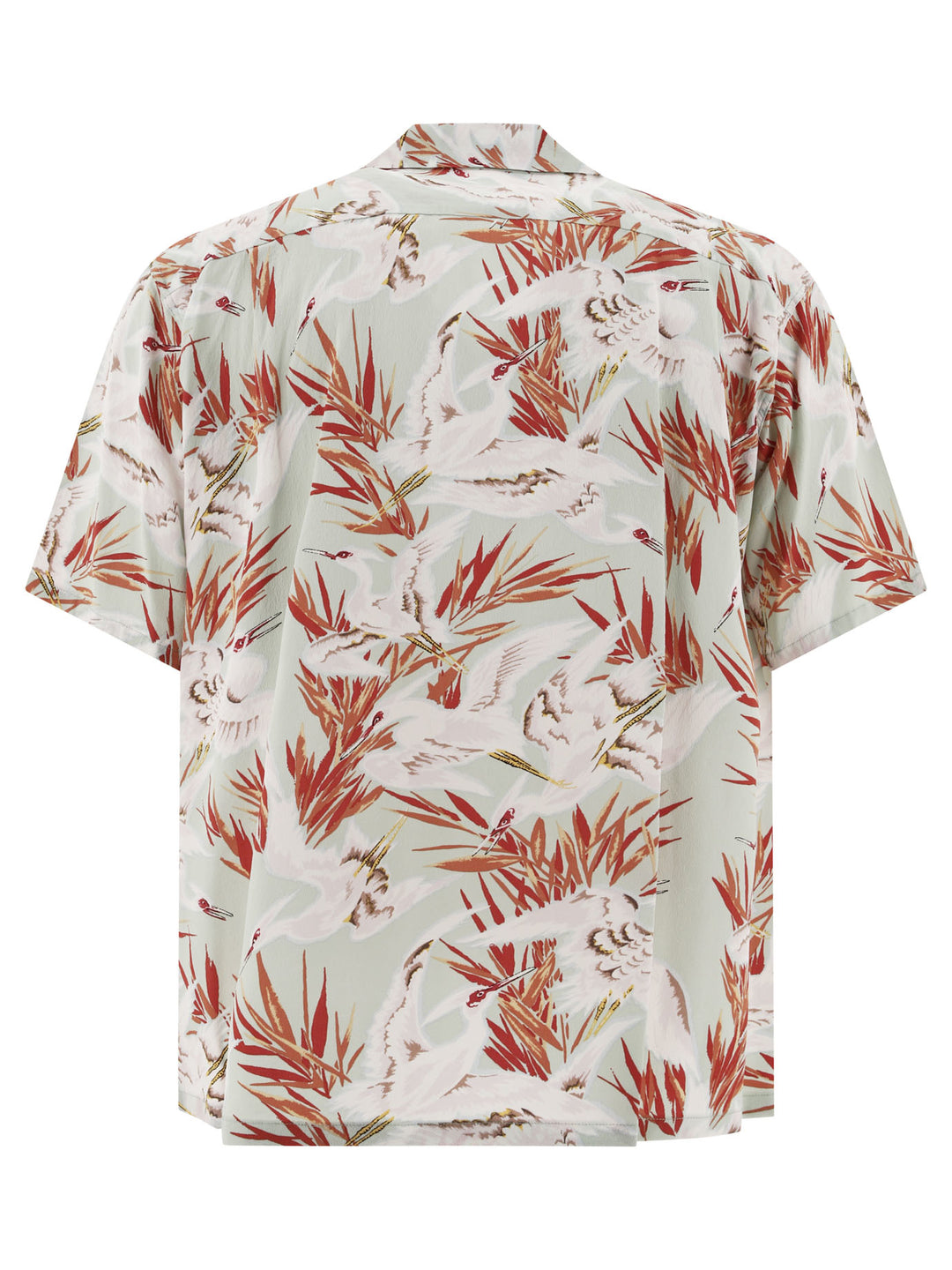 White Egret Shirts Verde