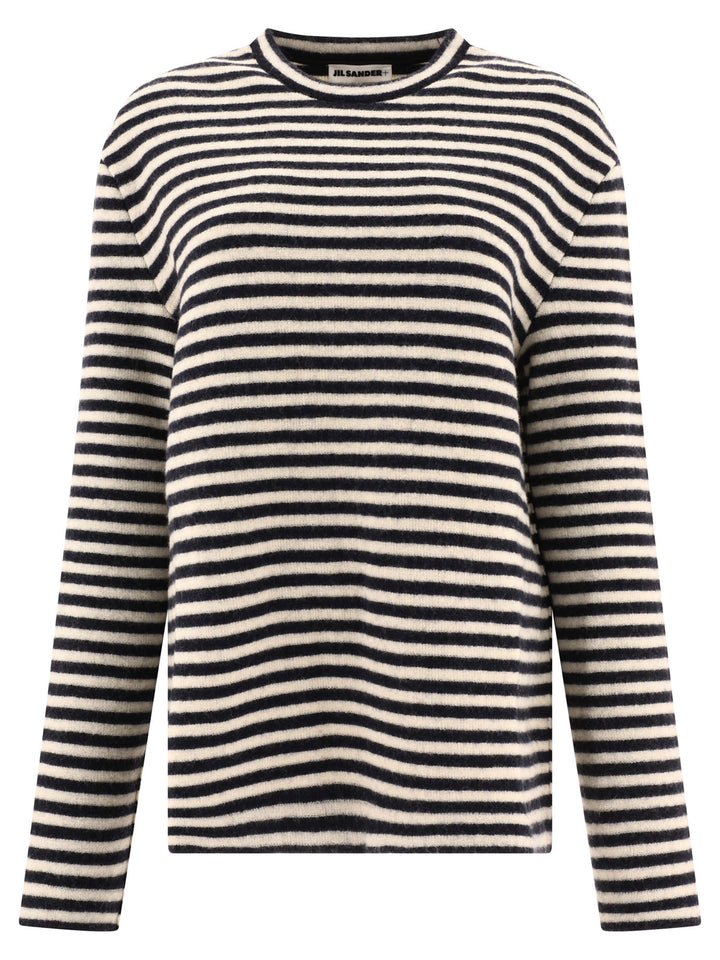 Striped Sweater Knitwear Blu