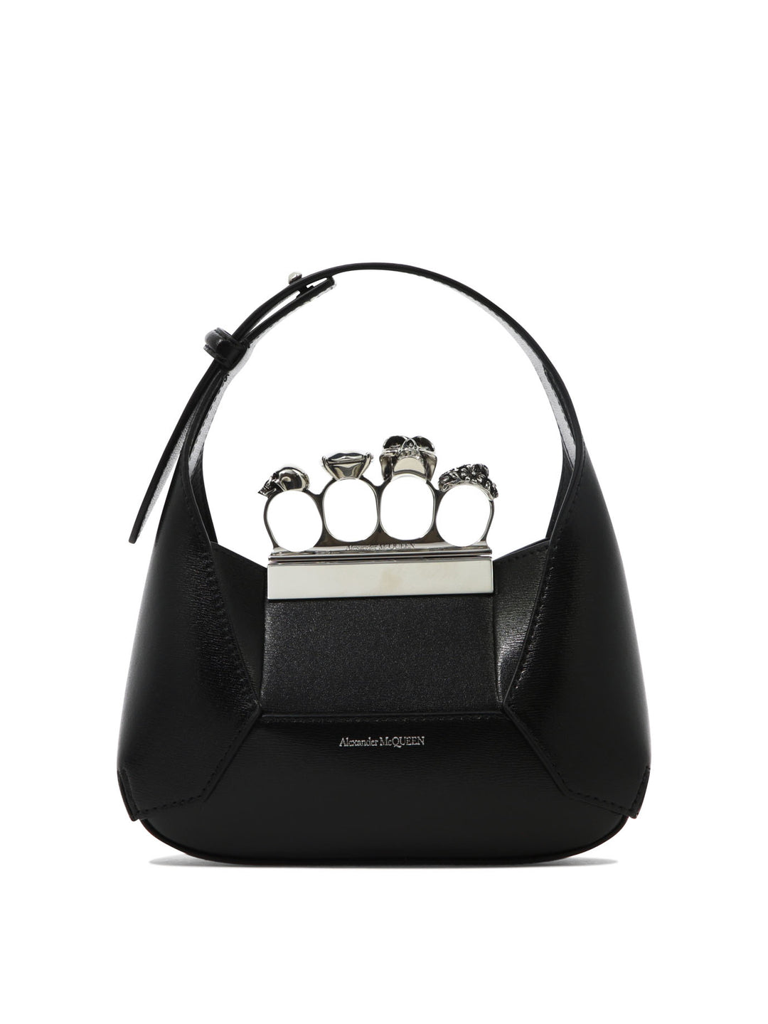 The Jewelled Hobo Handbags Nero