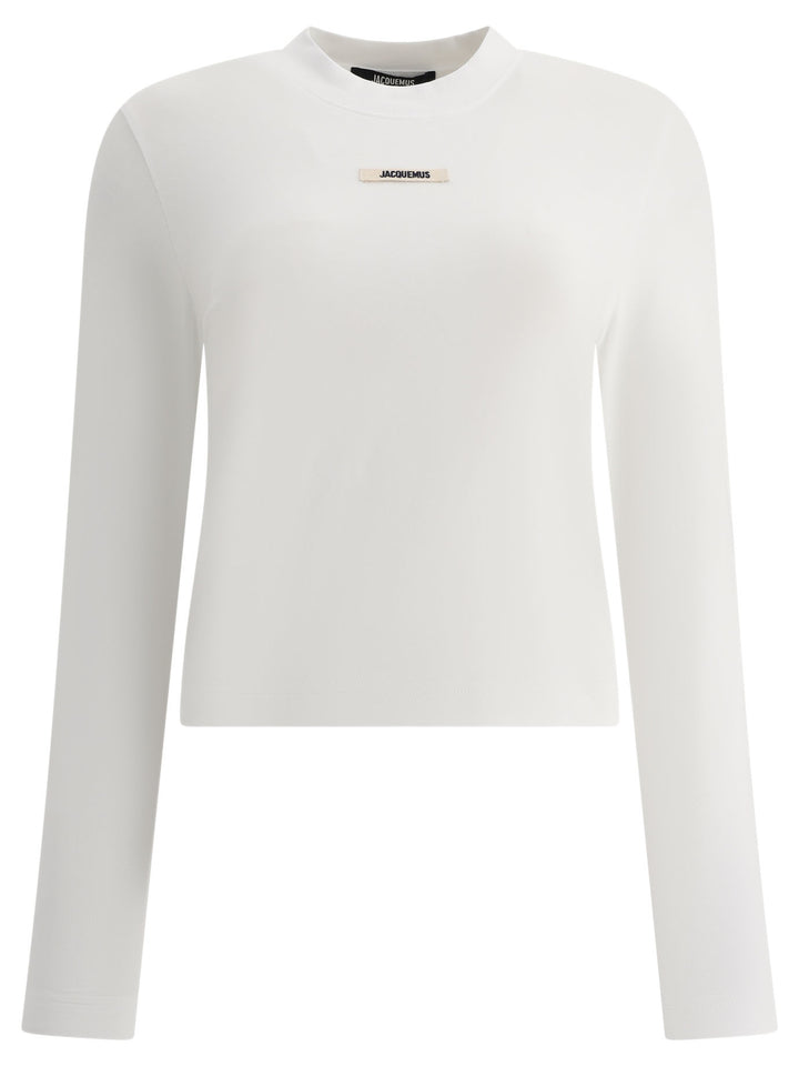 Le T-Shirt Gros Grain Manches Longues T-Shirts Bianco