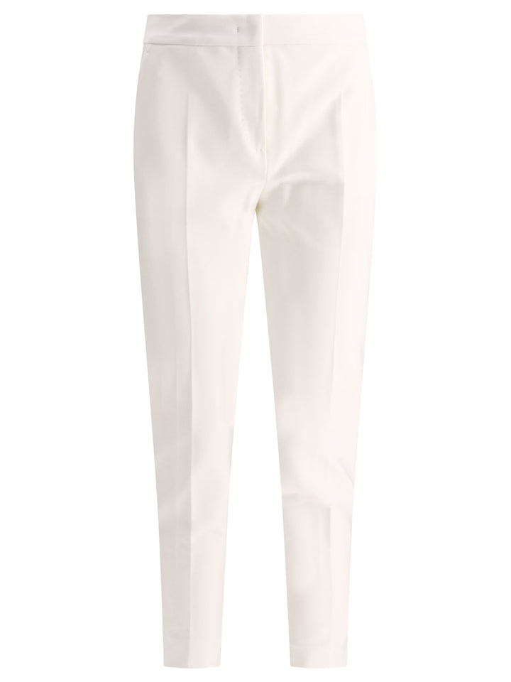 Viscose Jersey Trousers Bianco