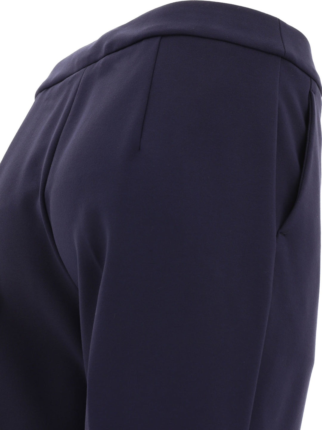 Viscose Jersey Trousers Blu