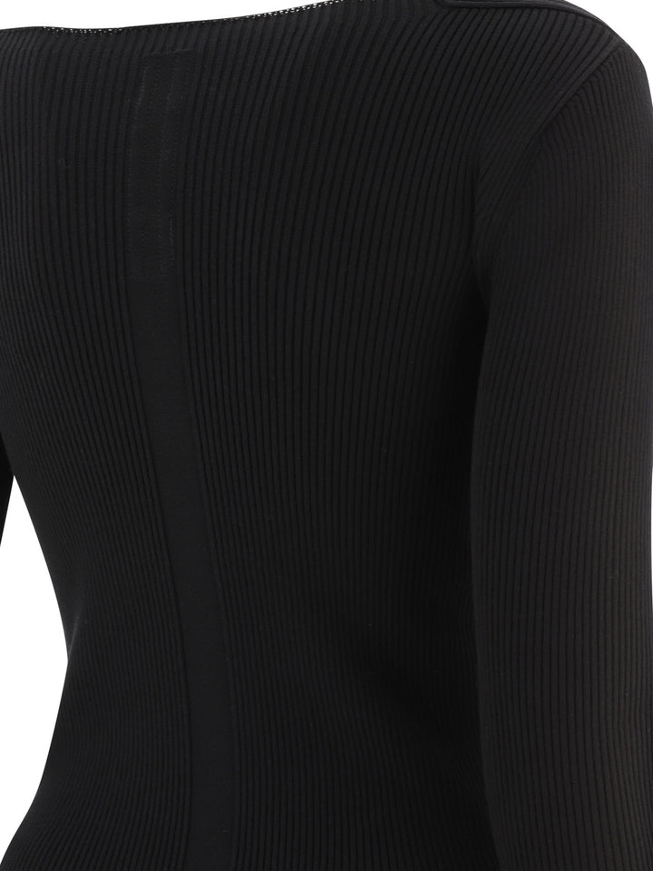 Ribbed Sweater Knitwear Nero