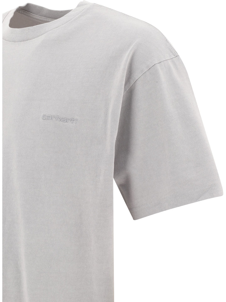 Duster Script T-Shirts Grey