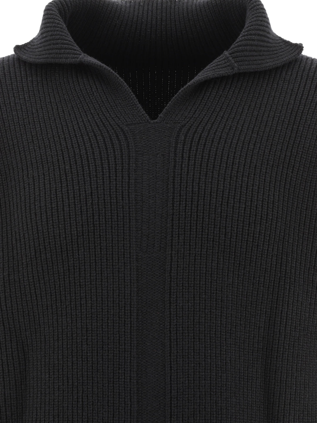 Fisherman Tabard Knitwear Nero