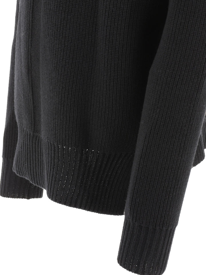 Fisherman Tabard Knitwear Nero