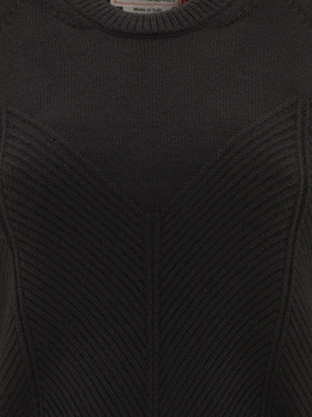 Chevron Corset Knitwear Nero