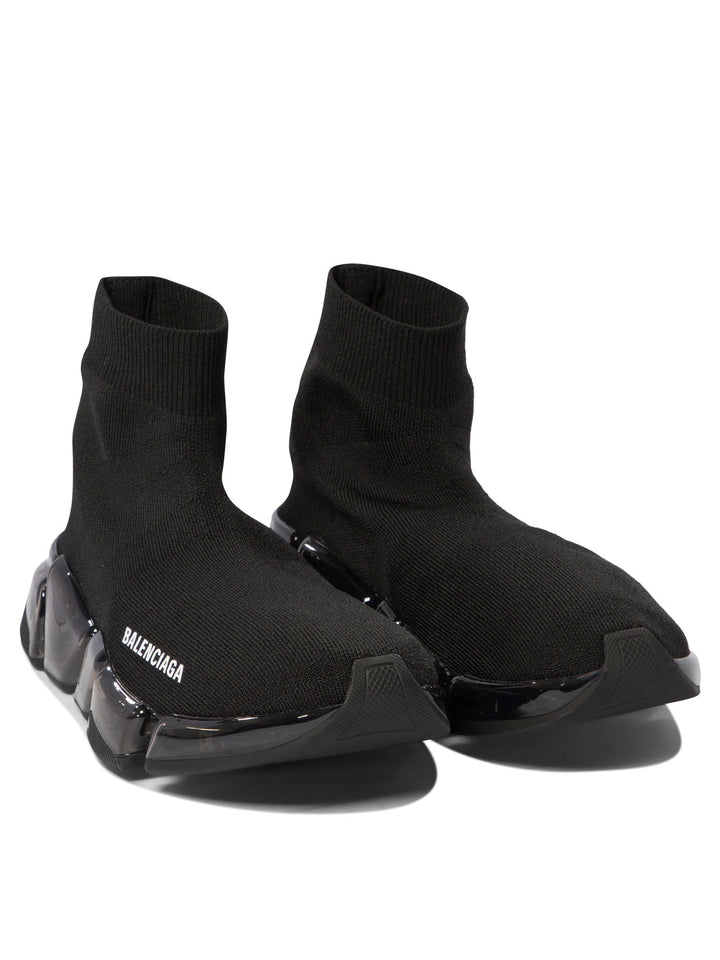 Speed 2.0 Full Clear Sole Sneakers & Slip-On Nero