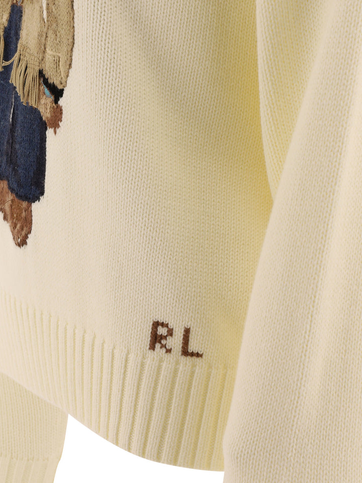 Polo Bear Knitwear Bianco