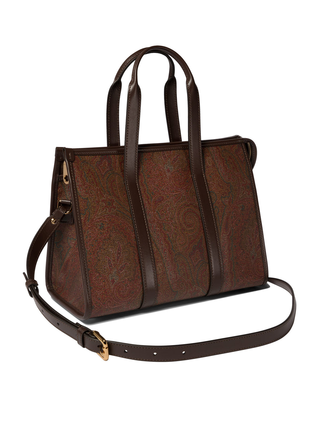 Paisley Medium Handbags Marrone