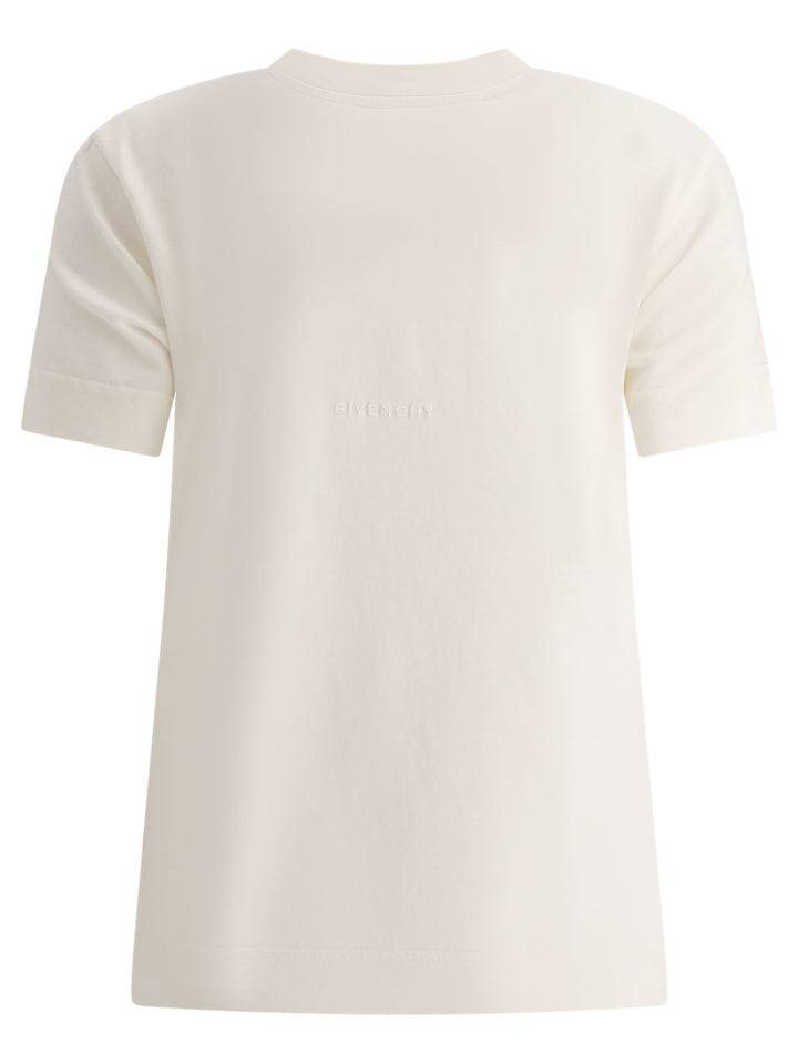 4g Liquid T-Shirts Bianco