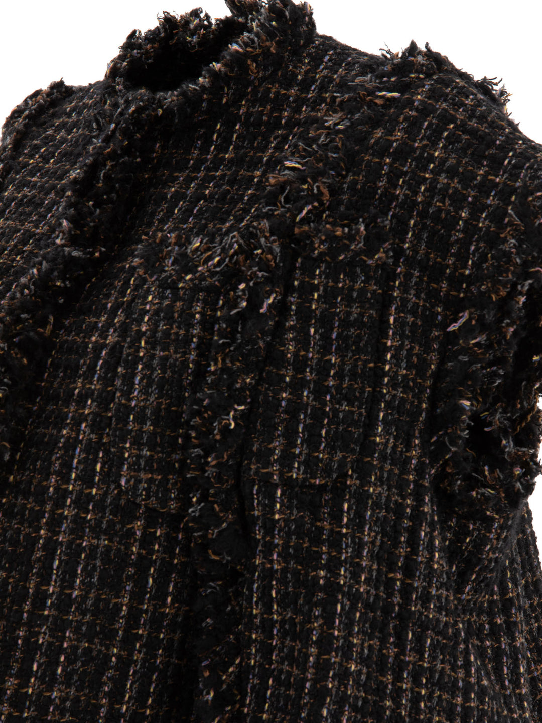 Tweed Vest Knitwear Nero