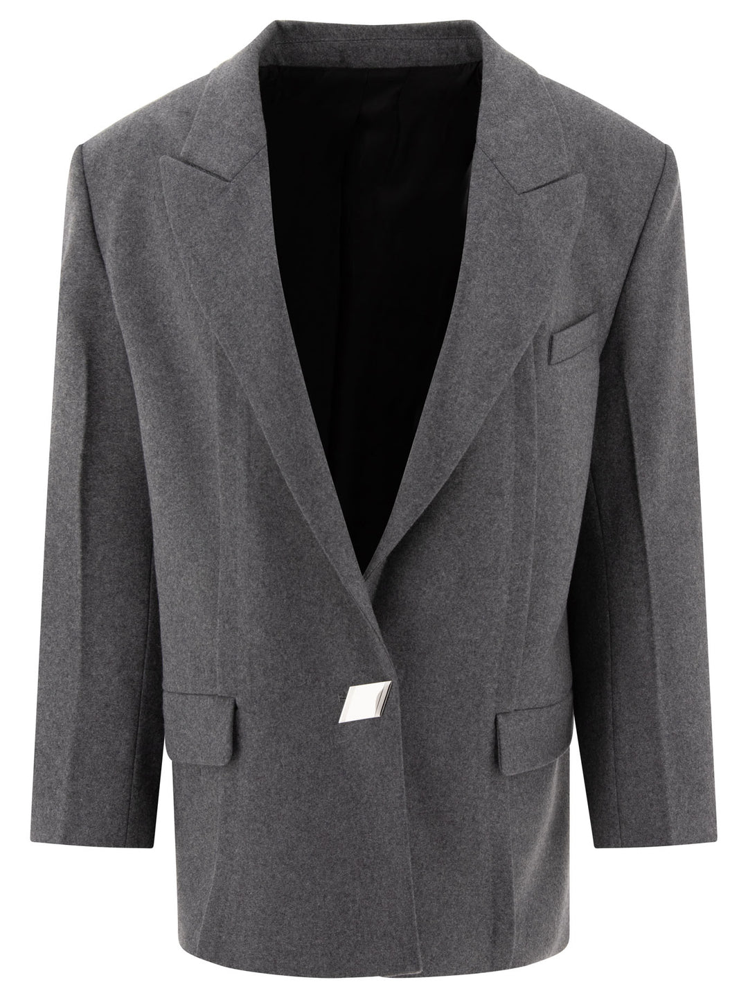 Oversize Blazer Giacche Grey