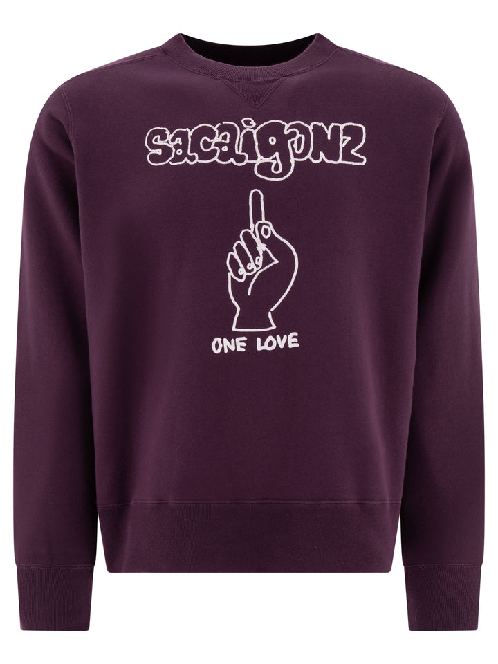 Gonz Sacaigonz Sweatshirts Viola