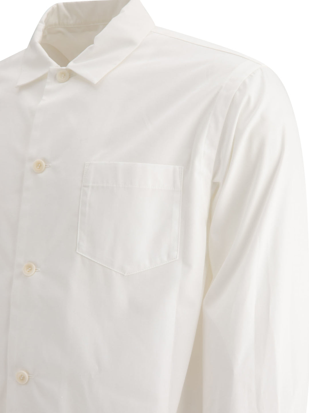 Shirt With Pocket Shirts Bianco