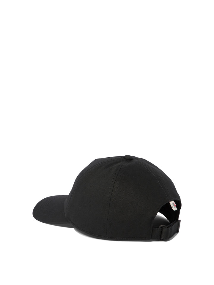 Gabardine Baseball Cap Cappelli Nero