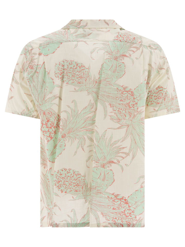 Sun Surf Island Pineapple Shirts Beige