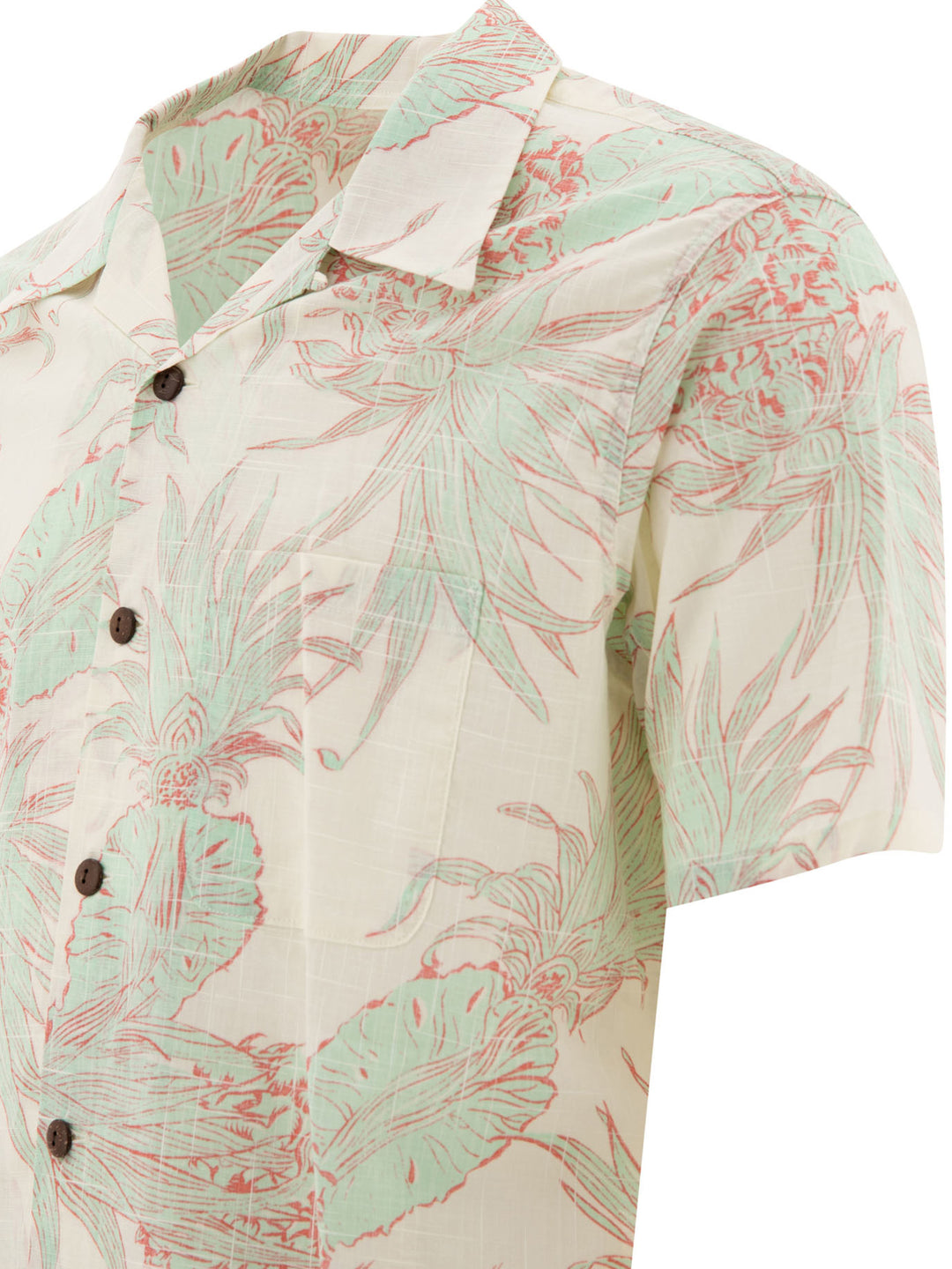 Sun Surf Island Pineapple Shirts Beige