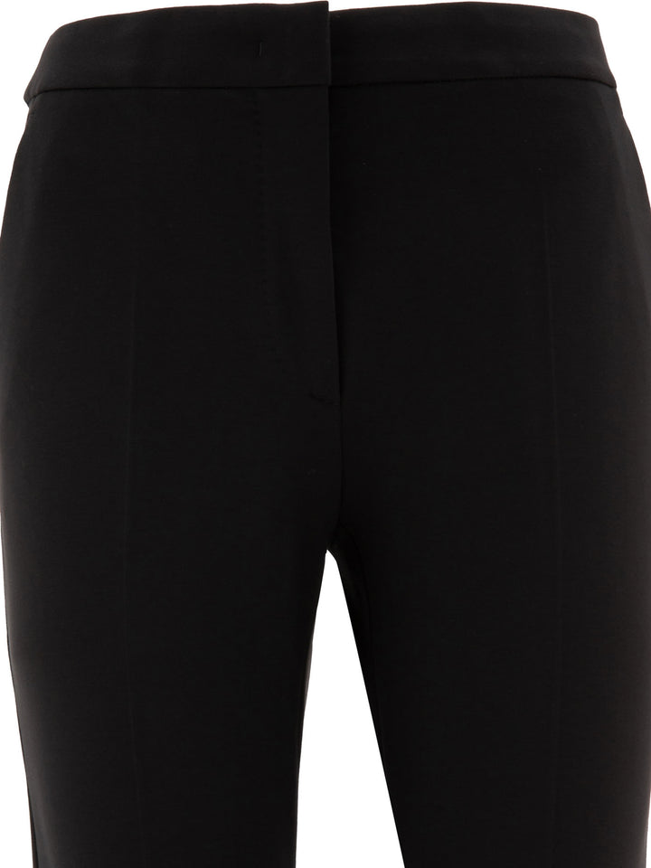 Viscose Jersey Trousers Nero