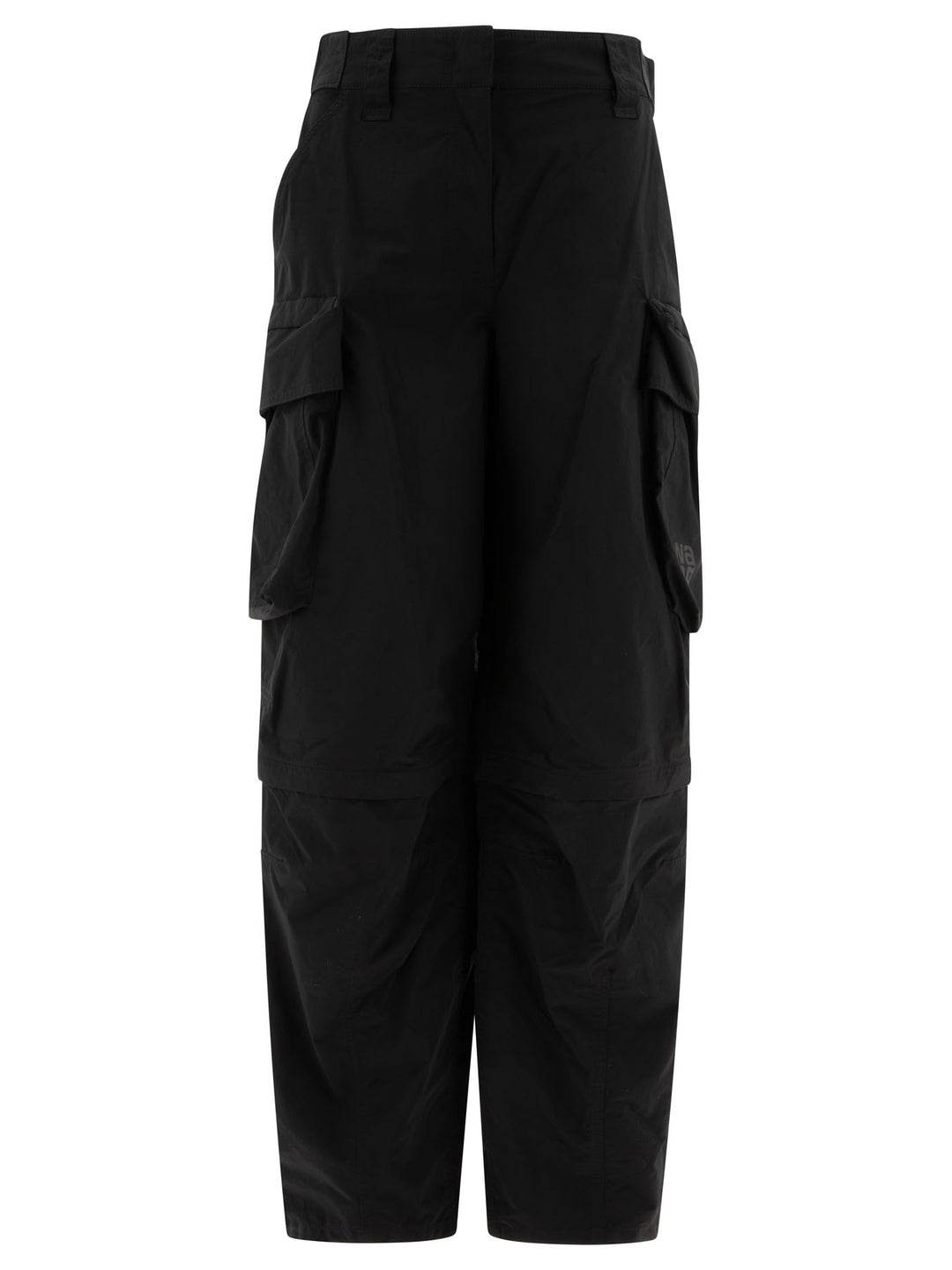 Cargo  With Oversize Pockets Trousers Nero