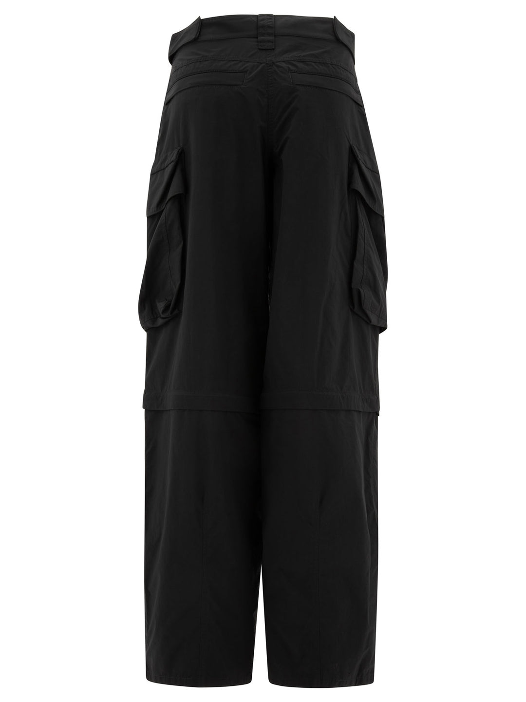 Cargo  With Oversize Pockets Trousers Nero