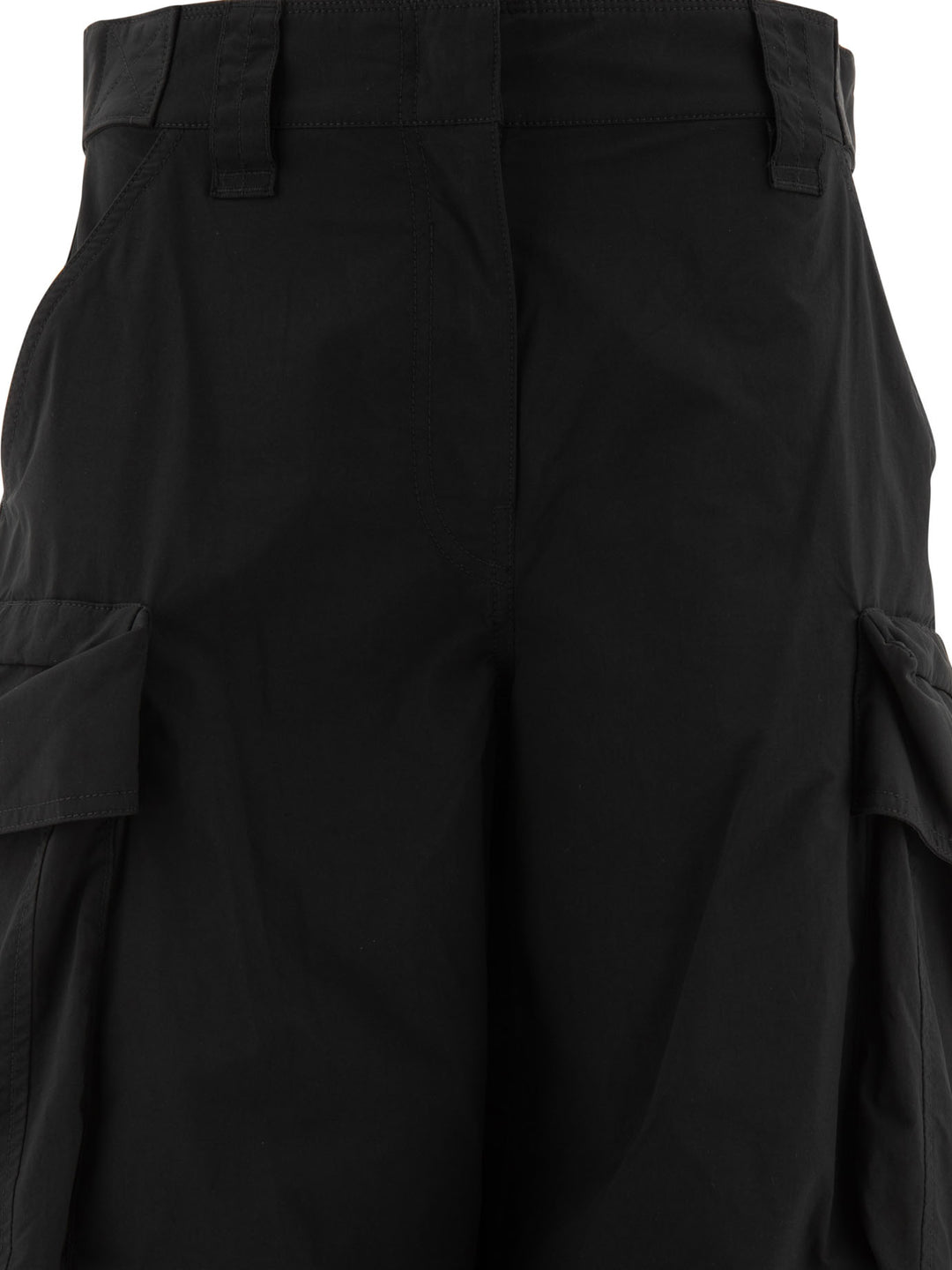 Cargo  With Oversize Pockets Trousers Nero