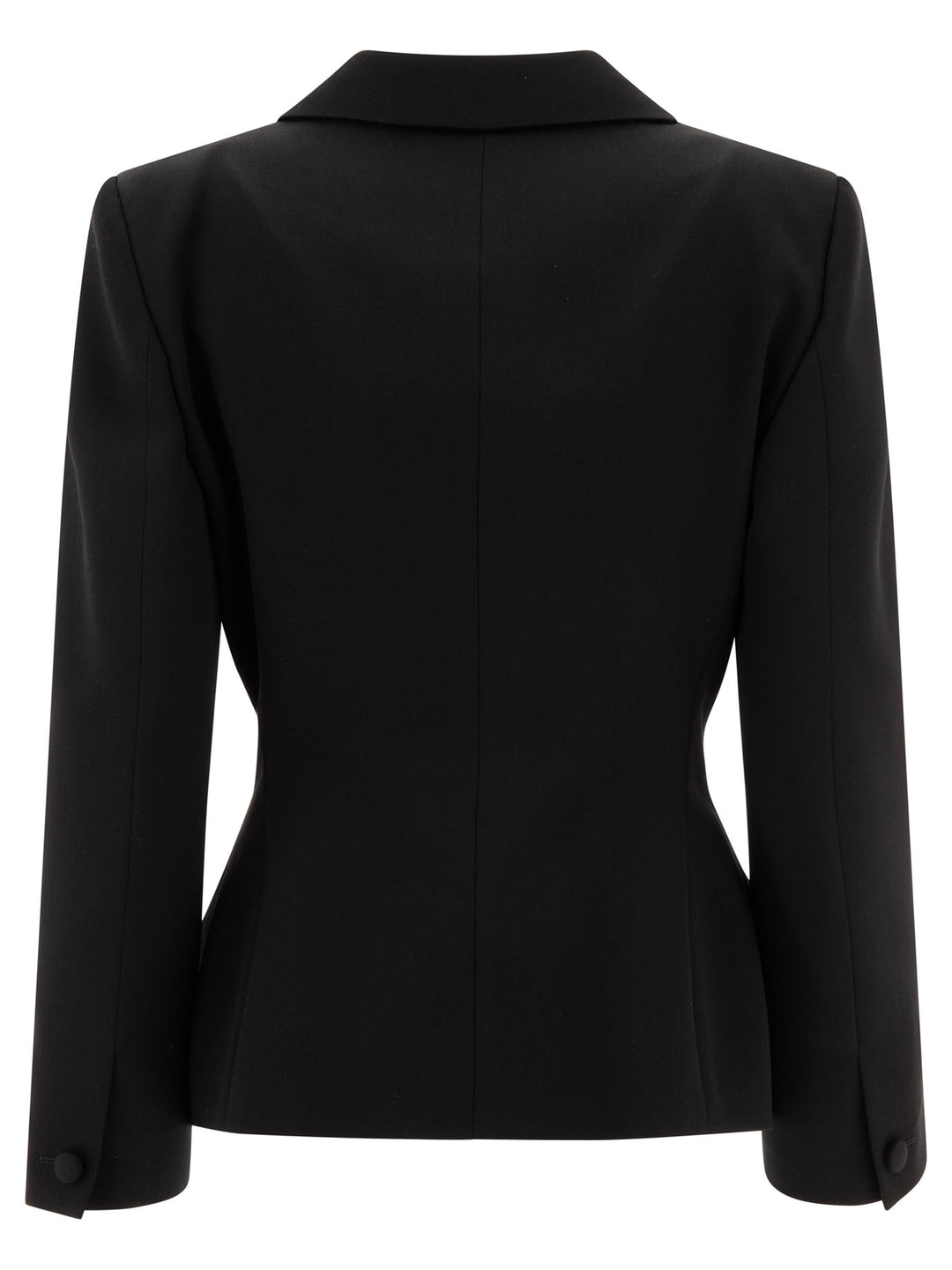 Wool Blazer With 4g Detail Giacche Nero