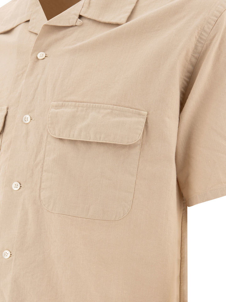 Shirt With Pockets Shirts Beige