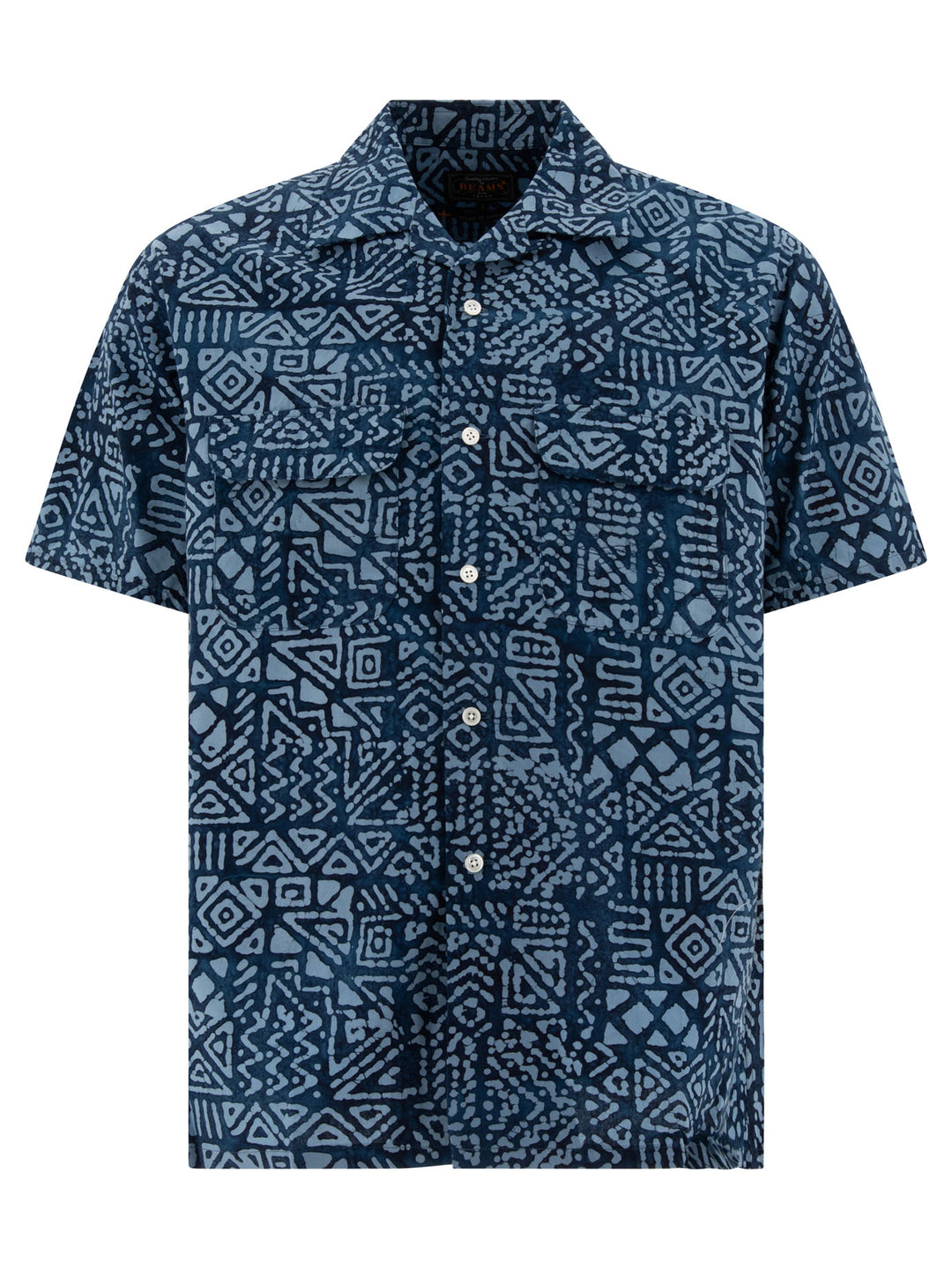 Printed Shirt Shirts Blu