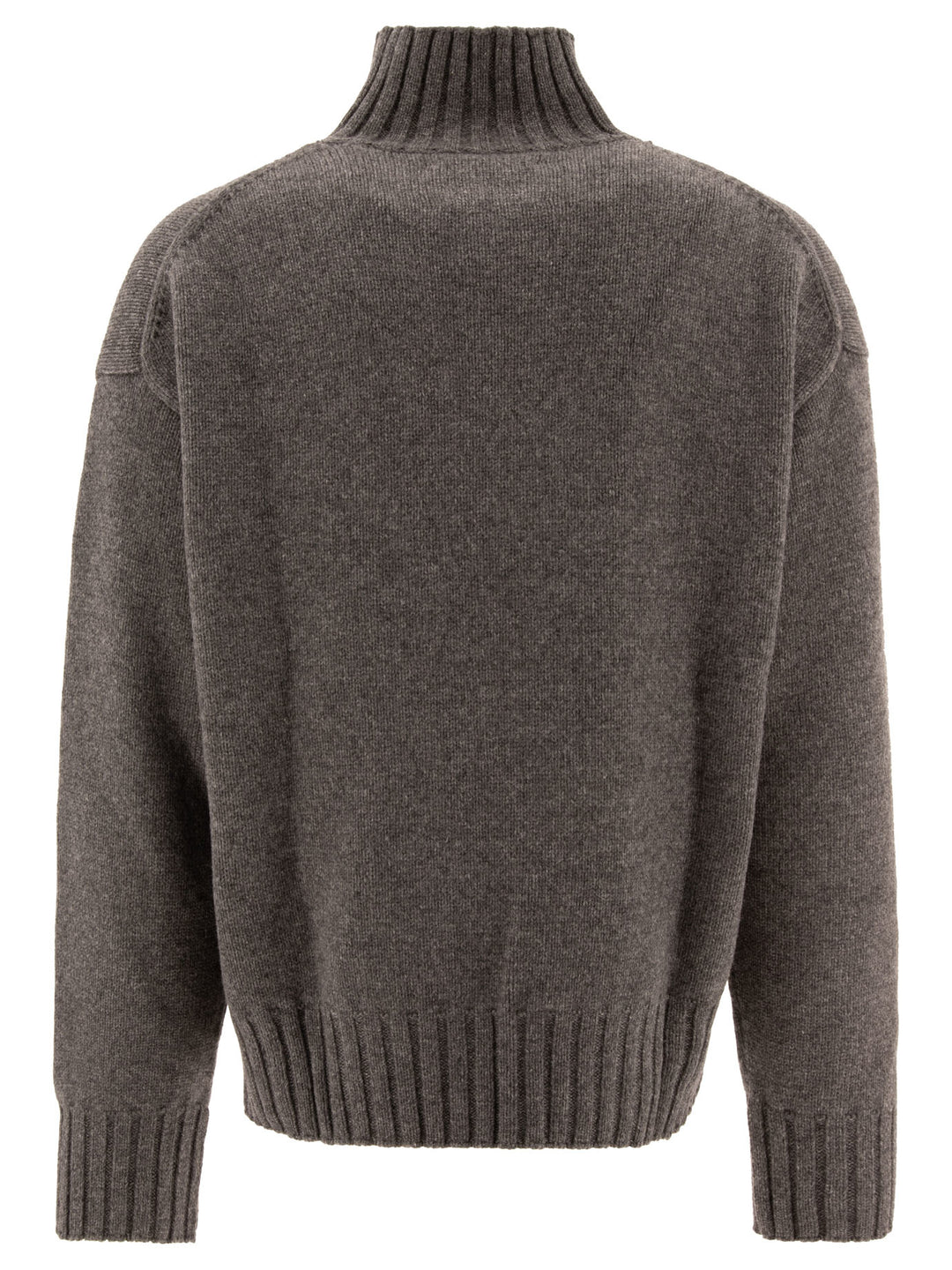 Turtleneck Sweater Knitwear Grey