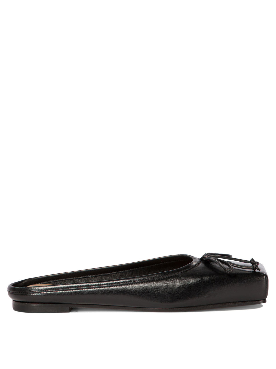 Les Mules Plates Ballet Ballerinas Nero