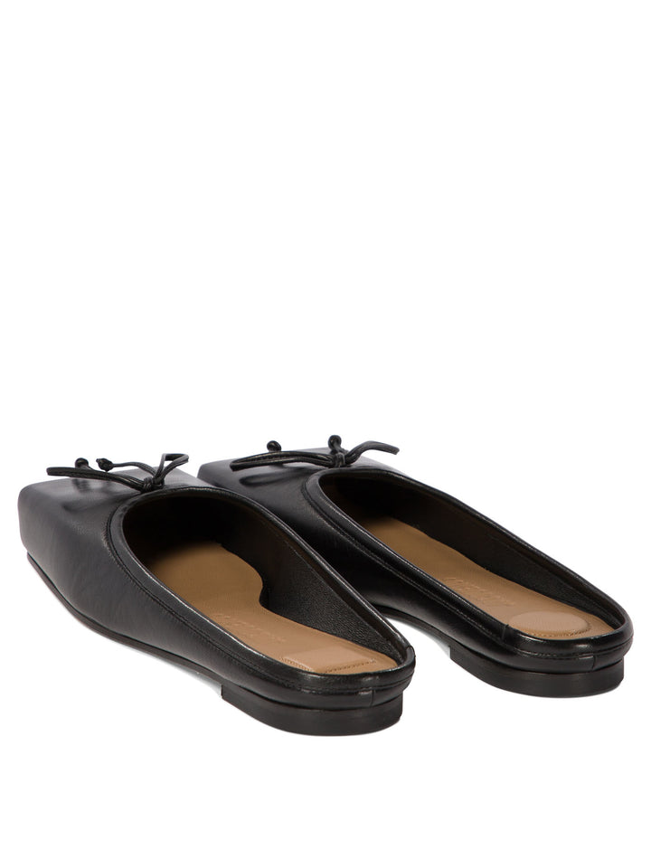 Les Mules Plates Ballet Ballerinas Nero