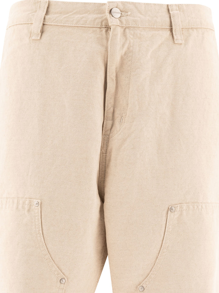 Walter Double Knee Trousers Beige