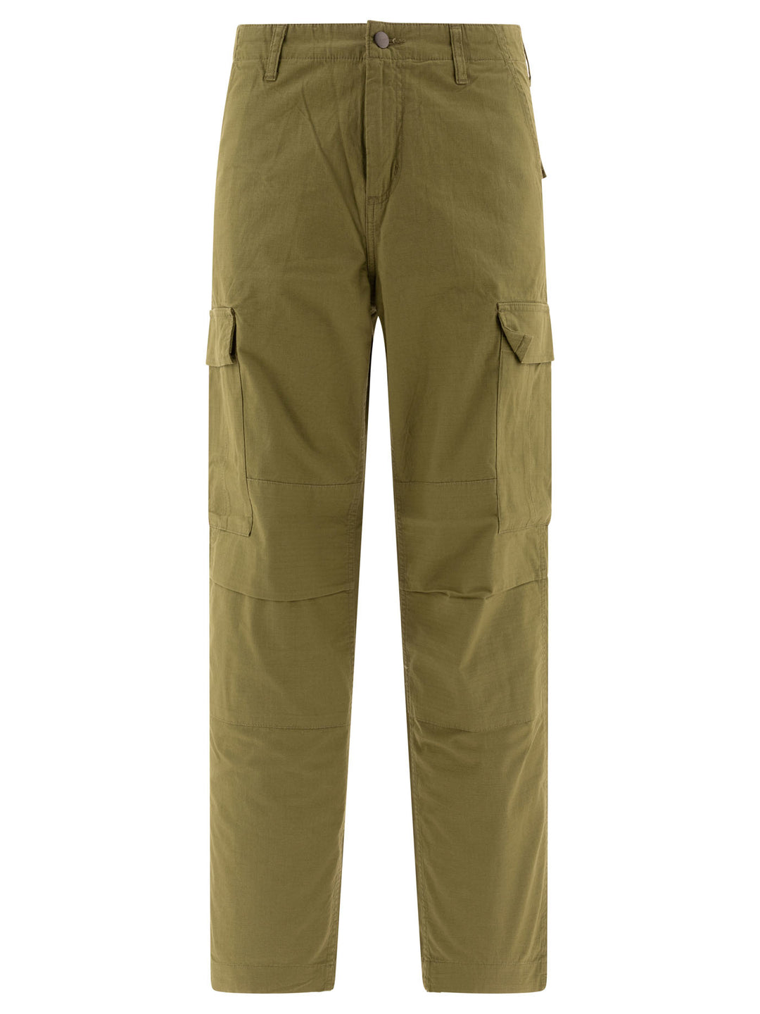 Regular Cargo Trousers Verde