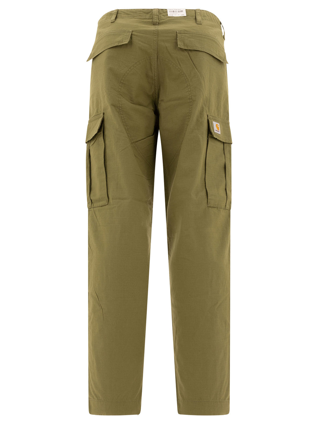 Regular Cargo Trousers Verde