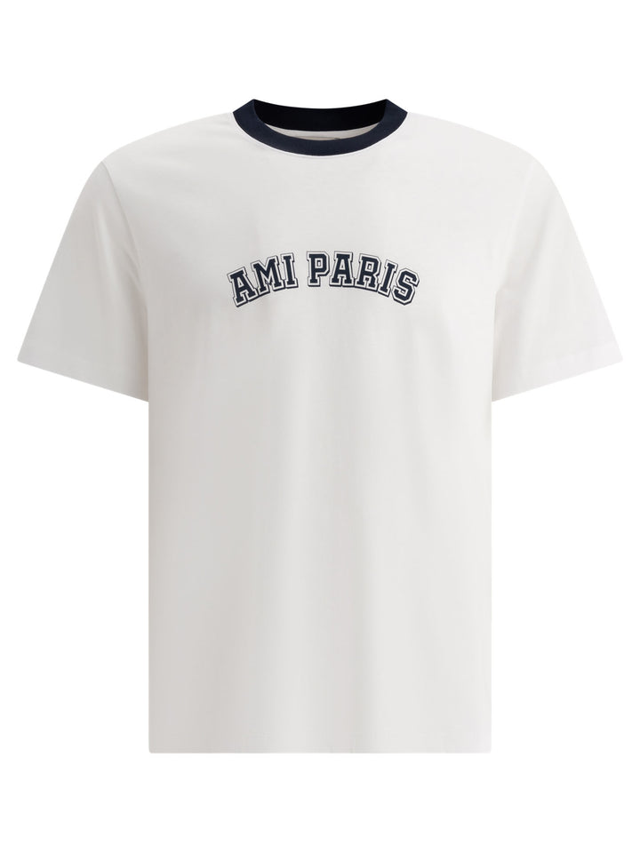 Ami Paris T-Shirts Bianco